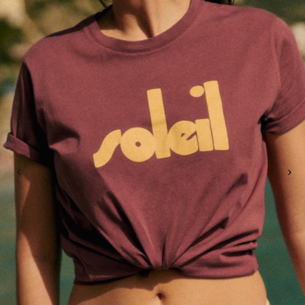 T-SHIRT SOLEIL - SÉZANE X MADDY